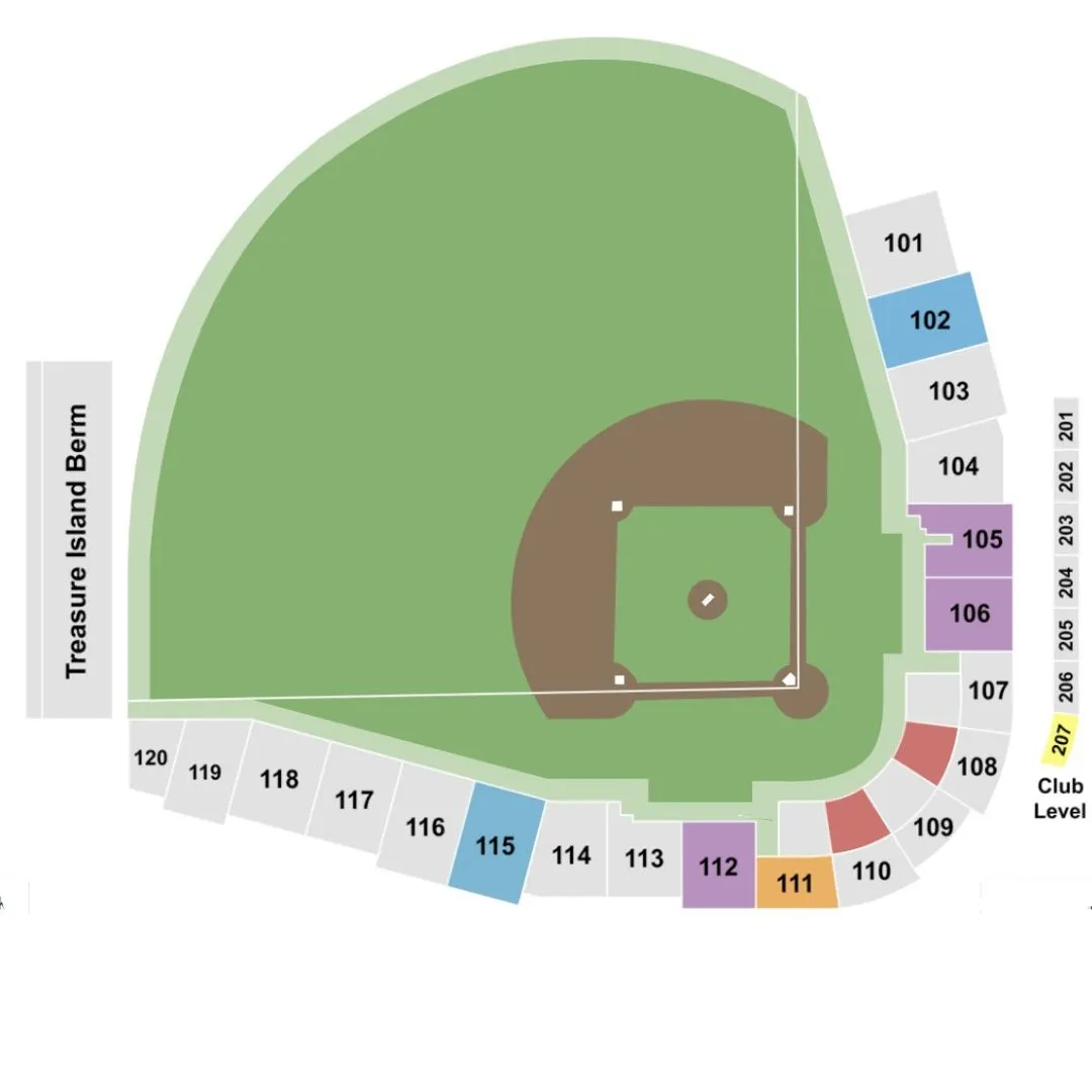 CHS Field Seating Layout 