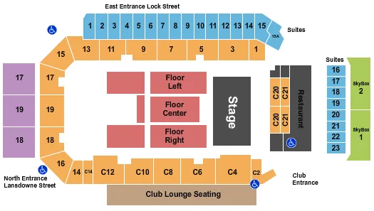 Peterborough Memorial Centre Seating Chart