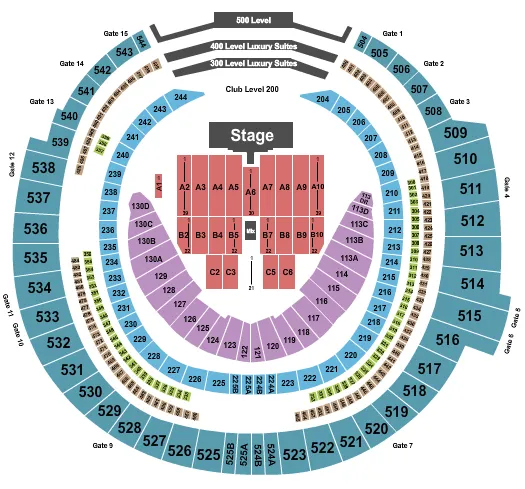 Rogers Centre Seating Chart