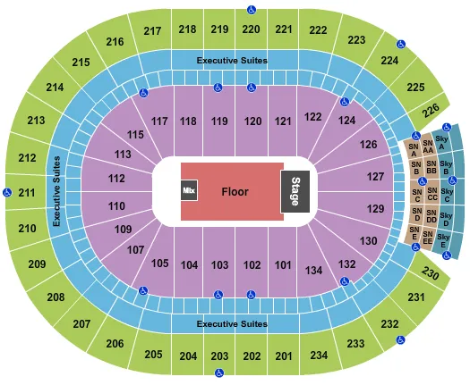 Rogers Place Seating