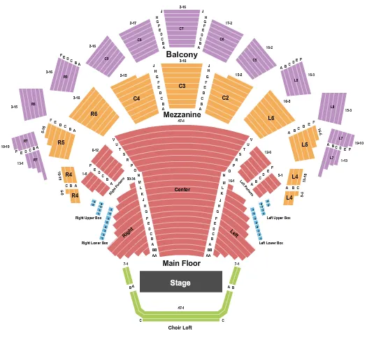 Roy Thomson Hall Seating