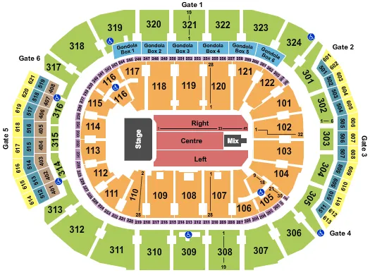 Scotiabank Arena Seating