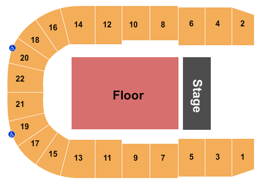 Keystone Centre Seating Chart