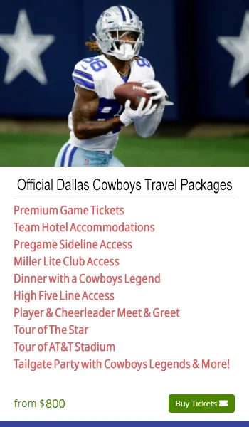 Dallas Cowboys Fan Travel
