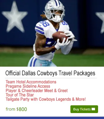 Dallas Cowboys Fan Travel