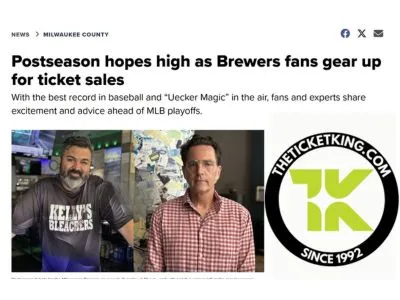 Ticket King - Brewers Playoff Tickets - WTMJ