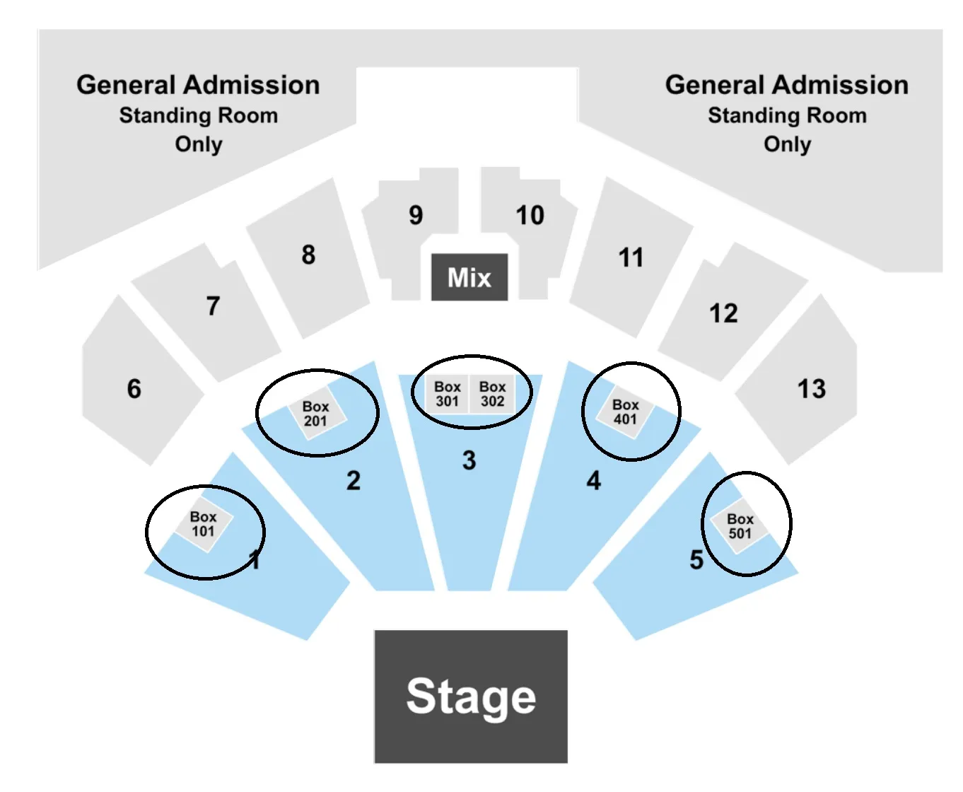 BMO Harris Pavilion Premium Box Seating