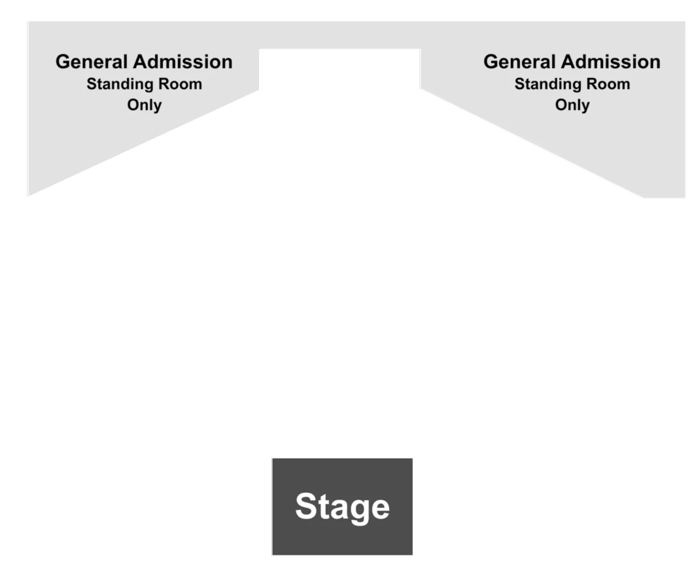 BMO Harris Pavilion General Admission Areas