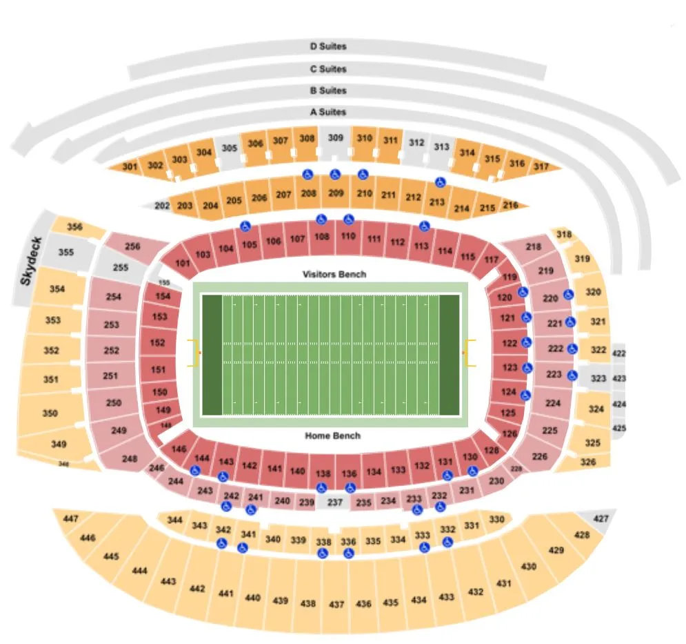 Soldier Field Layout