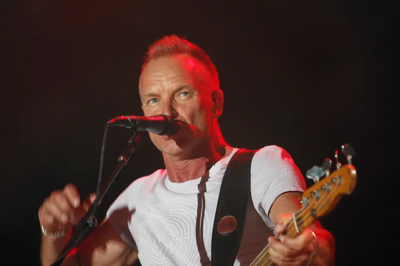 Sting concert at Cobb Energy Performing Arts Centre in Atlanta, GA