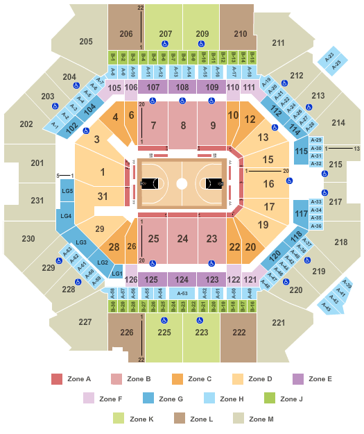 Brooklyn Nets Barclays Center Seating Chart 