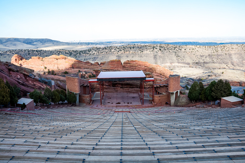 concert at Red Rocks Amphitheatre - Morrison, CO