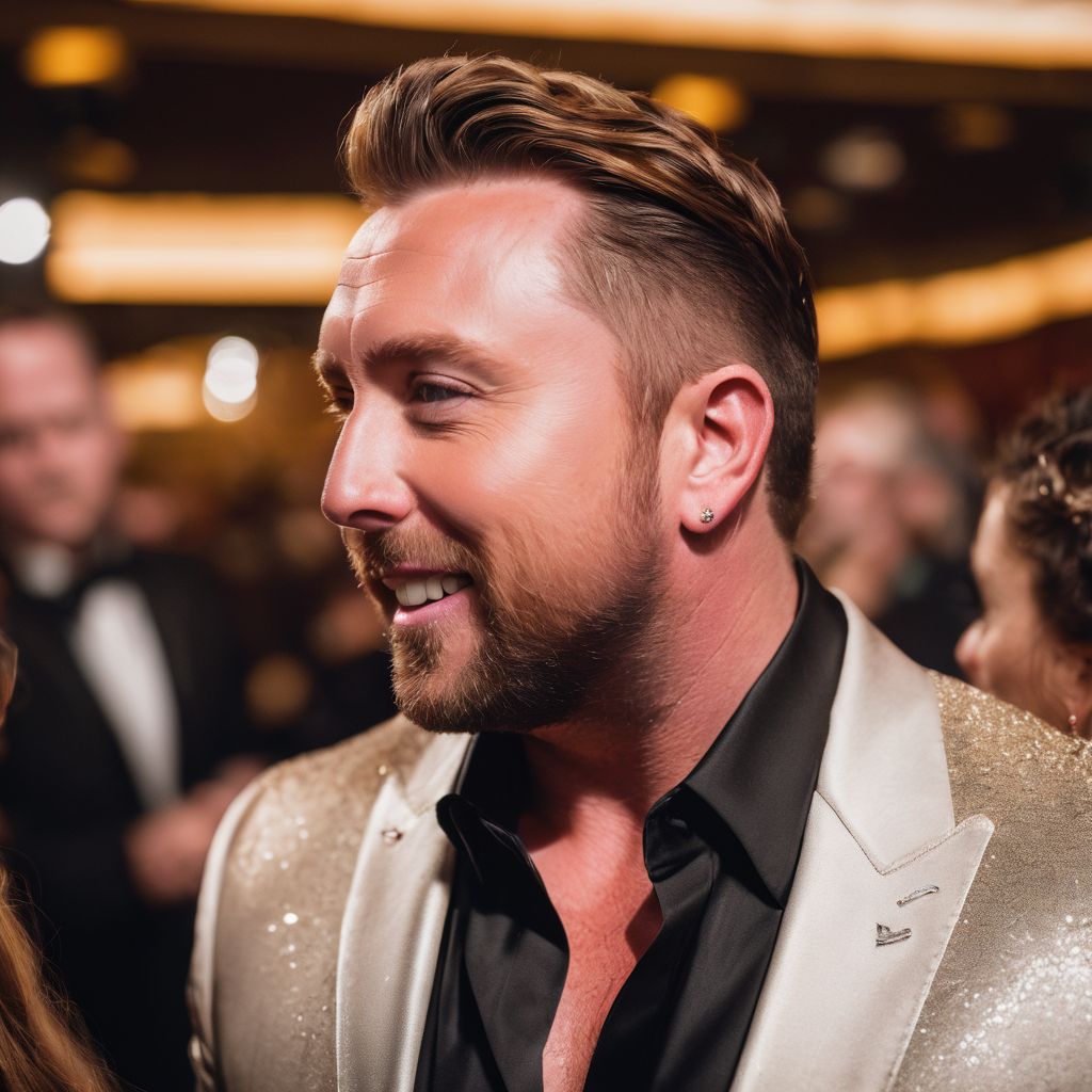 Johnny Reid interacts with fans backstage at Casino Rama Resort.