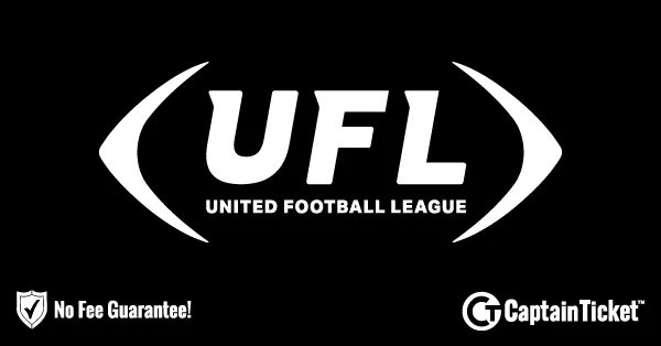 Buy UFL tickets cheaper with no fees at Captain Ticket™ - The Original No Fee Ticket Site!