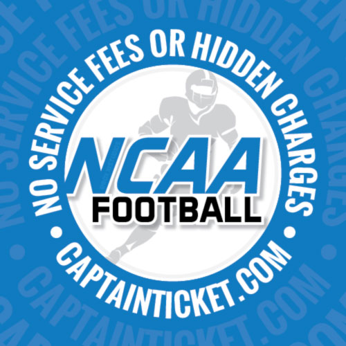Buy NCAA Football tickets cheaper with no fees at Captain Ticket™ - The Original No Fee Ticket Site!