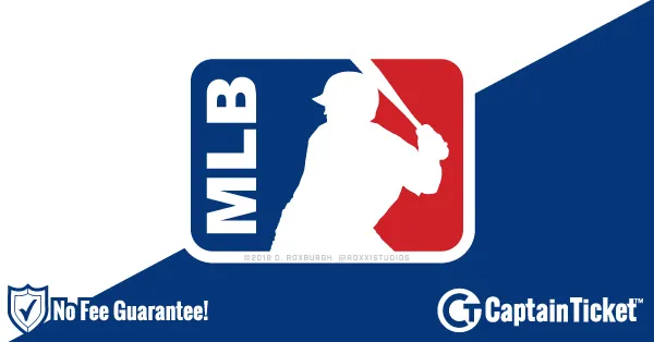 Buy MLB tickets cheaper with no fees at Captain Ticket™ - The Original No Fee Ticket Site!