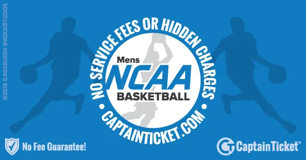 Buy NCAA Men's Basketball tickets with no service fees or hidden charges at Captain Ticket