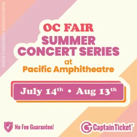 OC FAIR Summer Concert Series Tickets on Sale Now