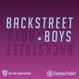 Buy Backstreet Boys Tickets to every show