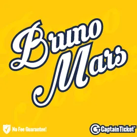 Bruno Mars Tickets on Sale - No Fees