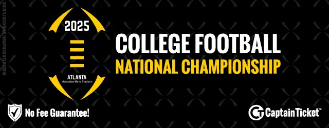 College Football National Championship tickets on sale cheaper without service fees