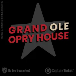 Buy Grand Ole Opry House Tickets Without Service Fees