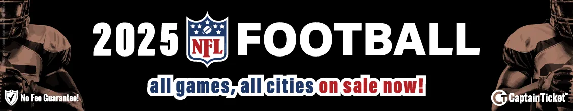 Buy NFL Football Tickets Cheaper with no Sneaky Service Fees