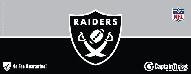 Las Vegas Raiders Tickets on Sale with no service fees