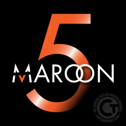 Buy Maroon 5 tickets cheaper with no fees at Captain Ticket™ - The Original No Fee Ticket Site!