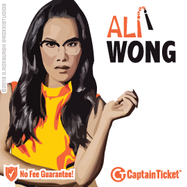 Buy Ali Wong tickets for less with no service fees at Captain Ticket™ - The Original No Fee Ticket Site! #FanArtByRoxxi