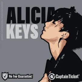 Buy Alicia Keys tickets for less with no service fees at Captain Ticket™ - The Original No Fee Ticket Site! #FanArtByRoxxi