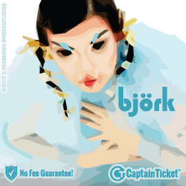 Buy Bjork Tickets Without Fees At Captain Ticket™ - The Original No Fee Ticket Site! Buy Bjork tickets for less with no service fees at Captain Ticket™ - The Original No Fee Ticket Site! #FanArtByRoxxi