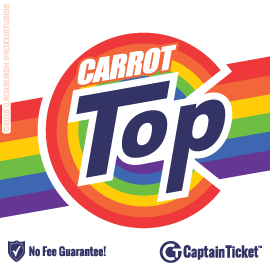Buy Carrot Top tickets cheaper with no fees at Captain Ticket™ - The Original No Fee Ticket Site!