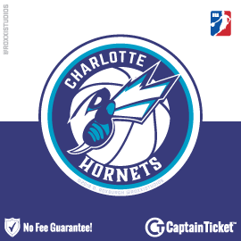 Buy Charlotte Hornets tickets for less with no service fees at Captain Ticket™ - The Original No Fee Ticket Site! #FanArtByRoxxi