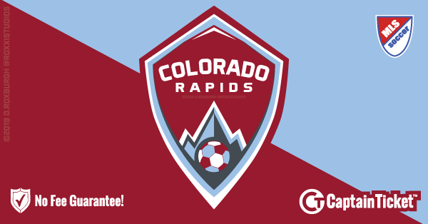 Get Colorado Rapids tickets for less with everyday low prices and no service fees at Captain Ticket™ - The Original No Fee Ticket Site! #FanArtByRoxxi