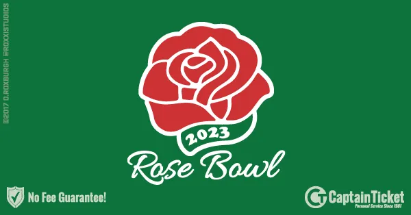 Get Rose Bowl tickets for less with everyday low prices and no service fees at Captain Ticket™ - The Original No Fee Ticket Site! #FanArtByRoxxi