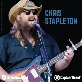 Buy Chris Stapleton tickets for less with no service fees at Captain Ticket™ - The Original No Fee Ticket Site! #FanArtByRoxxi
