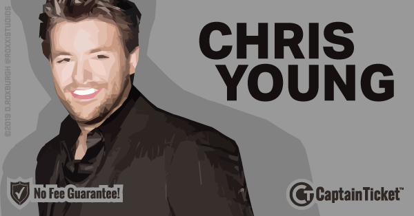 Get Chris Young tickets for less with everyday low prices and no service fees at Captain Ticket™ - The Original No Fee Ticket Site! #FanArtByRoxxi