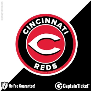 Buy Cincinnati Reds tickets for less with no service fees at Captain Ticket™ - The Original No Fee Ticket Site! #FanArtByRoxxi