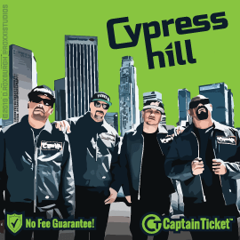 Buy Cypress Hill tickets for less with no service fees at Captain Ticket™ - The Original No Fee Ticket Site! #FanArtByRoxxi