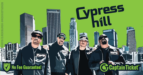 Get Cypress Hill tickets for less with everyday low prices and no service fees at Captain Ticket™ - The Original No Fee Ticket Site! #FanArtByRoxxi