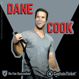 Buy Dane Cook tickets for less with no service fees at Captain Ticket™ - The Original No Fee Ticket Site! #FanArtByRoxxi