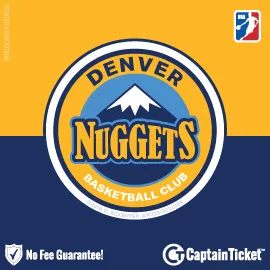 Buy Denver Nuggets tickets for less with no service fees at Captain Ticket™ - The Original No Fee Ticket Site! #FanArtByRoxxi