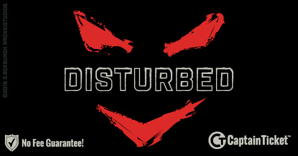 Get Disturbed tickets for less with everyday low prices and no service fees at Captain Ticket™ - The Original No Fee Ticket Site! #FanArtByRoxxi