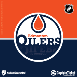 Buy Edmonton Oilers tickets for less with no service fees at Captain Ticket™ - The Original No Fee Ticket Site! #FanArtByRoxxi