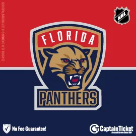Buy Florida Panthers tickets for less with no service fees at Captain Ticket™ - The Original No Fee Ticket Site! #FanArtByRoxxi