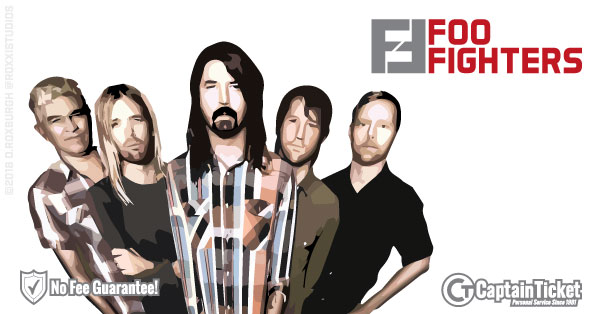 Buy Foo Fighters tickets cheaper with no fees at Captain Ticket™ - The Original No Fee Ticket Site!