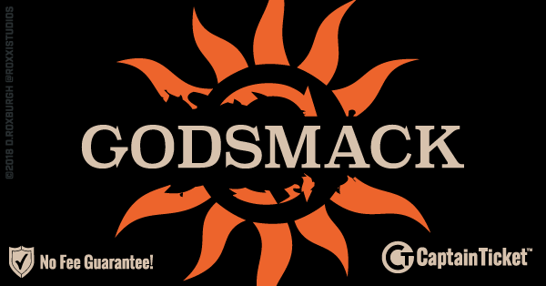 Buy Godsmack tickets cheaper with no fees at Captain Ticket™ - The Original No Fee Ticket Site!