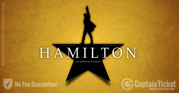 Buy Hamilton - The Musical tickets cheaper with no fees at Captain Ticket™ - The Original No Fee Ticket Site!