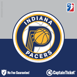 Buy Indiana Pacers tickets for less with no service fees at Captain Ticket™ - The Original No Fee Ticket Site! #FanArtByRoxxi